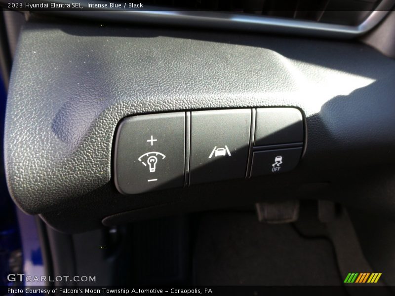 Intense Blue / Black 2023 Hyundai Elantra SEL
