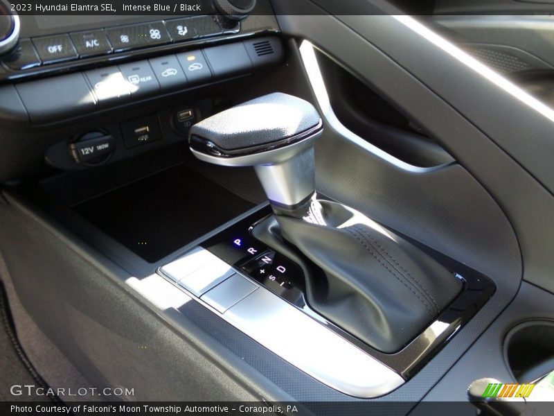 Intense Blue / Black 2023 Hyundai Elantra SEL