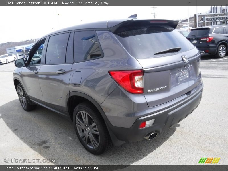 Modern Steel Metallic / Gray 2021 Honda Passport EX-L AWD