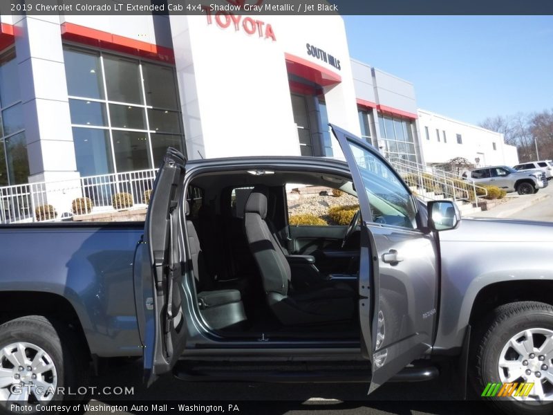 Shadow Gray Metallic / Jet Black 2019 Chevrolet Colorado LT Extended Cab 4x4