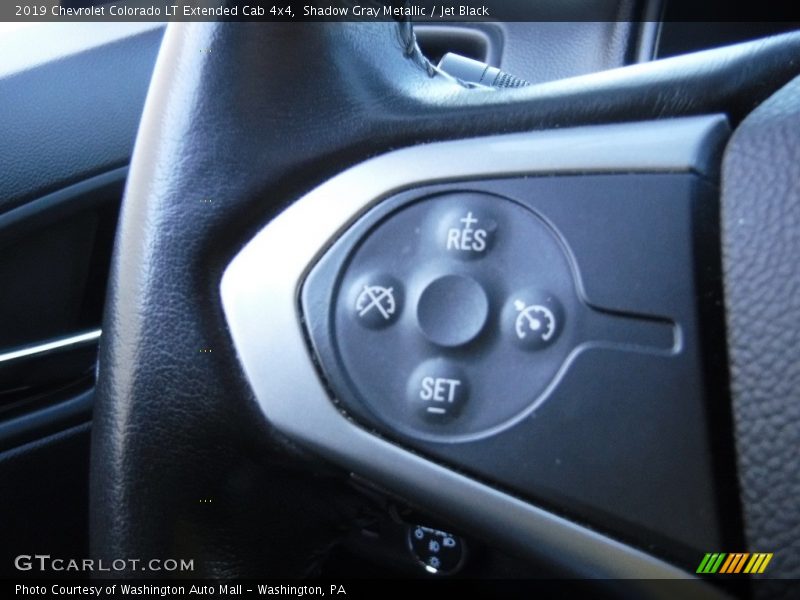 Shadow Gray Metallic / Jet Black 2019 Chevrolet Colorado LT Extended Cab 4x4