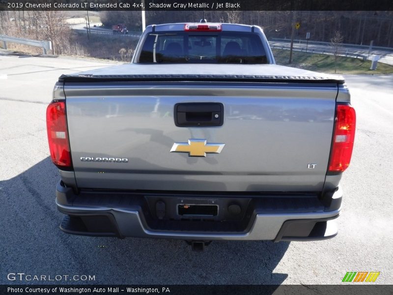 Shadow Gray Metallic / Jet Black 2019 Chevrolet Colorado LT Extended Cab 4x4