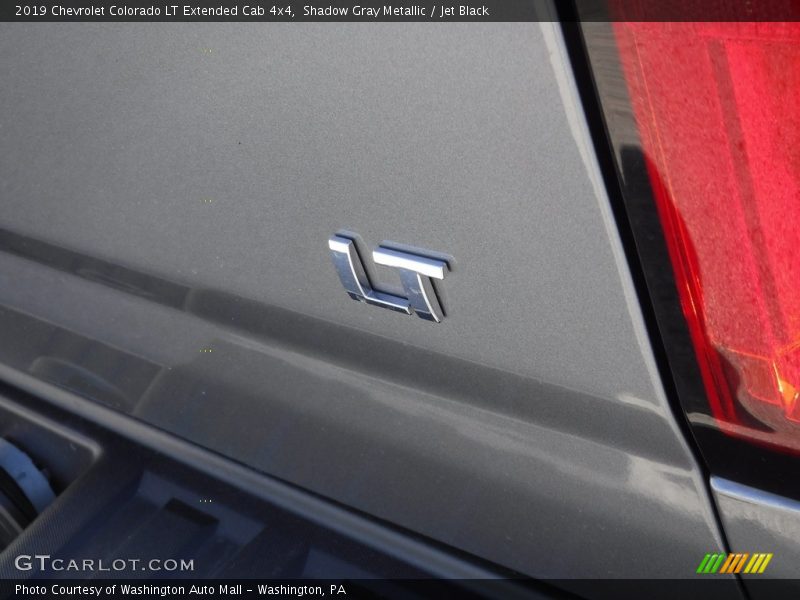 Shadow Gray Metallic / Jet Black 2019 Chevrolet Colorado LT Extended Cab 4x4