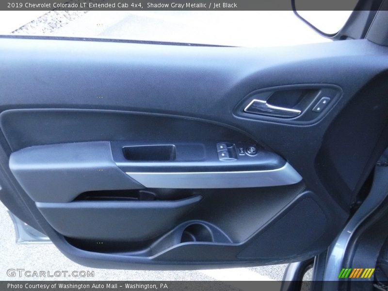 Shadow Gray Metallic / Jet Black 2019 Chevrolet Colorado LT Extended Cab 4x4