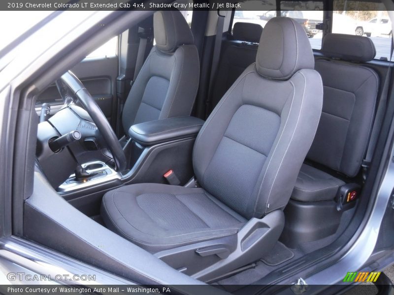 Shadow Gray Metallic / Jet Black 2019 Chevrolet Colorado LT Extended Cab 4x4