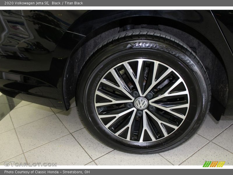 Black / Titan Black 2020 Volkswagen Jetta SE
