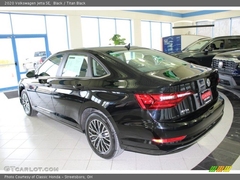 Black / Titan Black 2020 Volkswagen Jetta SE