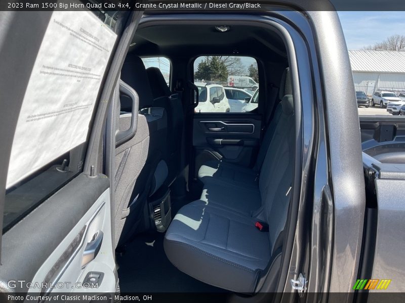 Granite Crystal Metallic / Diesel Gray/Black 2023 Ram 1500 Big Horn Quad Cab 4x4