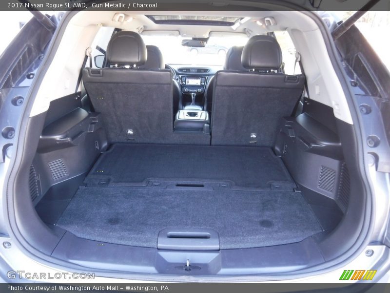 Gun Metallic / Charcoal 2017 Nissan Rogue SL AWD