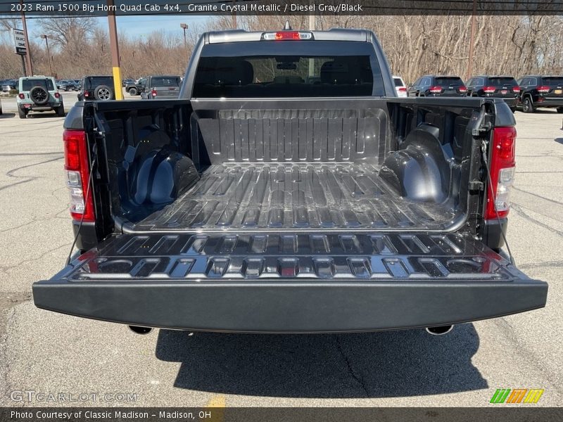 Granite Crystal Metallic / Diesel Gray/Black 2023 Ram 1500 Big Horn Quad Cab 4x4