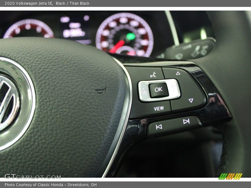 Black / Titan Black 2020 Volkswagen Jetta SE