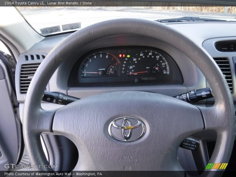 Lunar Mist Metallic / Stone 2004 Toyota Camry LE