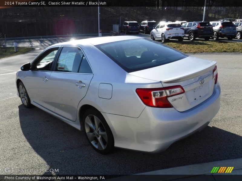 Classic Silver Metallic / Black/Ash 2014 Toyota Camry SE