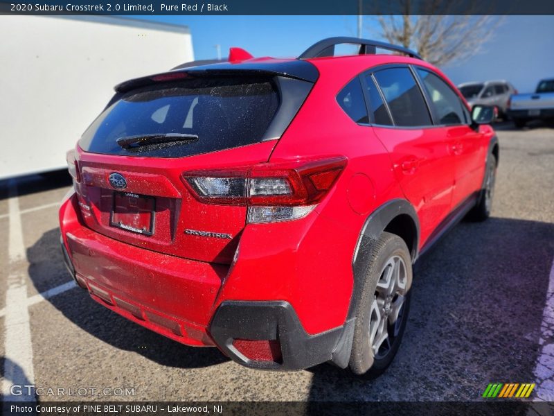 Pure Red / Black 2020 Subaru Crosstrek 2.0 Limited