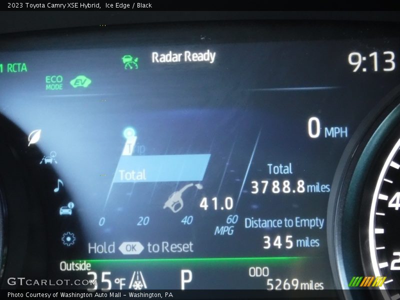 Ice Edge / Black 2023 Toyota Camry XSE Hybrid