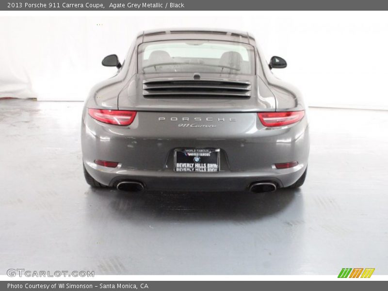 Agate Grey Metallic / Black 2013 Porsche 911 Carrera Coupe