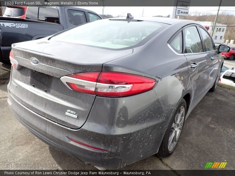 Magnetic Metallic / Ebony Stone 2020 Ford Fusion SEL