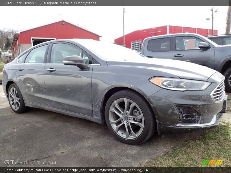 Magnetic Metallic / Ebony Stone 2020 Ford Fusion SEL