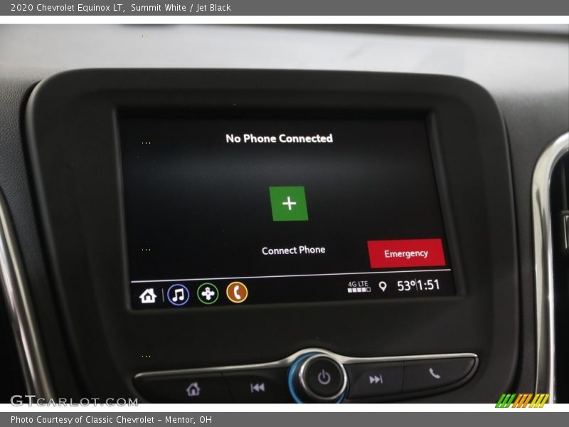 Summit White / Jet Black 2020 Chevrolet Equinox LT