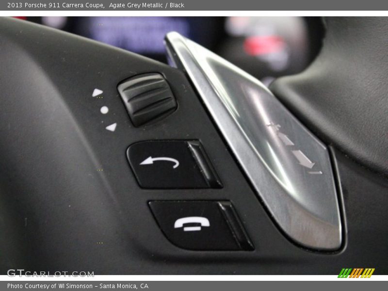 Agate Grey Metallic / Black 2013 Porsche 911 Carrera Coupe
