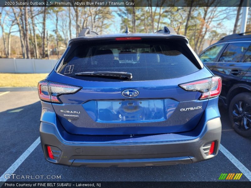 Abyss Blue Pearl / Titanium Gray 2020 Subaru Outback 2.5i Premium