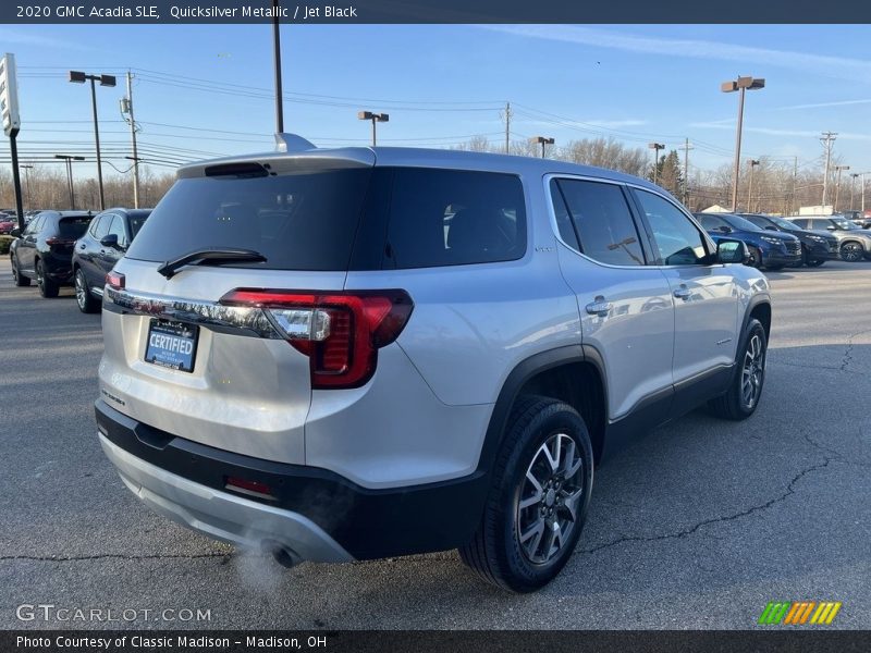 Quicksilver Metallic / Jet Black 2020 GMC Acadia SLE