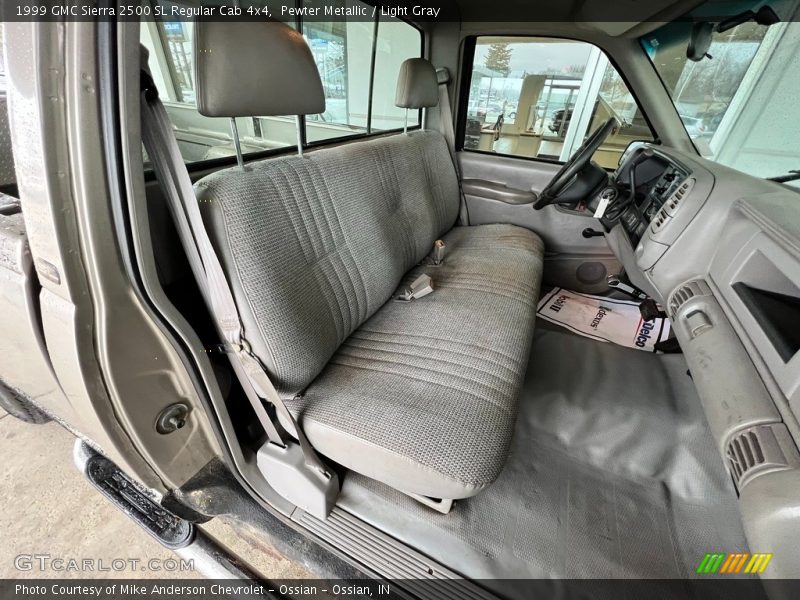 Front Seat of 1999 Sierra 2500 SL Regular Cab 4x4