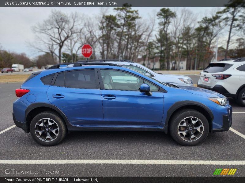 Quartz Blue Pearl / Gray 2020 Subaru Crosstrek 2.0 Premium