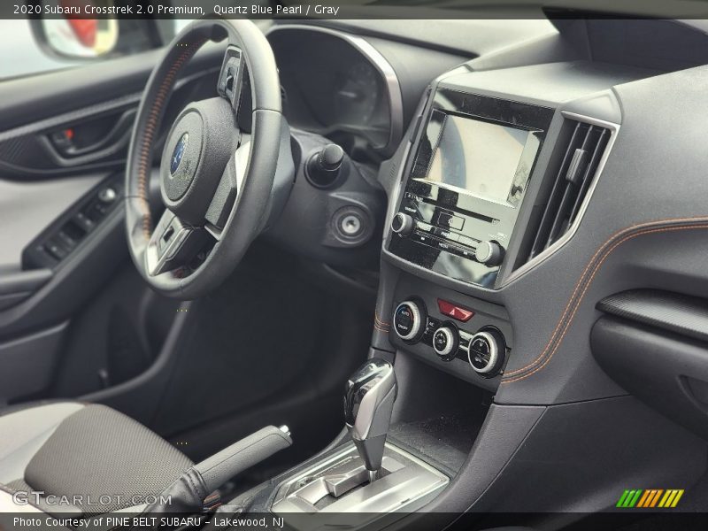 Quartz Blue Pearl / Gray 2020 Subaru Crosstrek 2.0 Premium