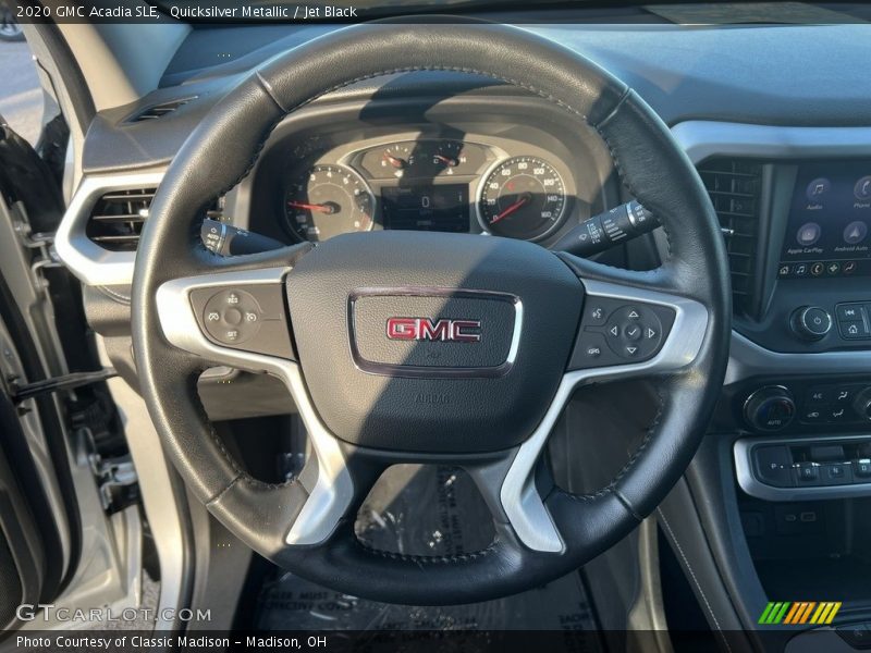 Quicksilver Metallic / Jet Black 2020 GMC Acadia SLE