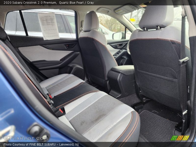 Quartz Blue Pearl / Gray 2020 Subaru Crosstrek 2.0 Premium