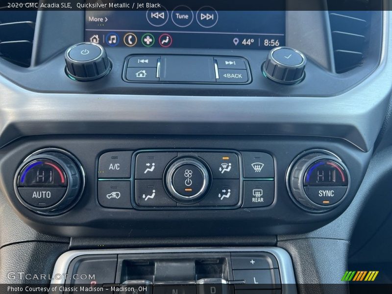 Quicksilver Metallic / Jet Black 2020 GMC Acadia SLE