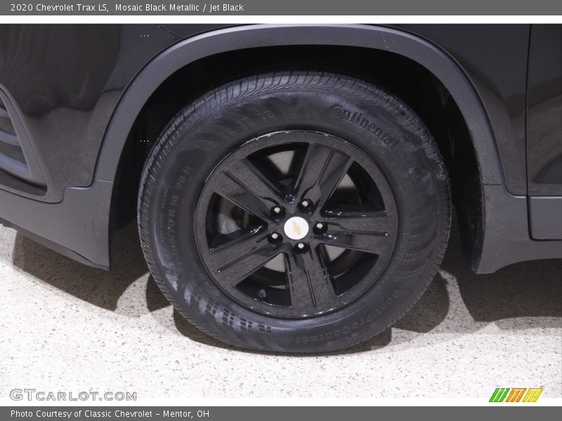 Mosaic Black Metallic / Jet Black 2020 Chevrolet Trax LS