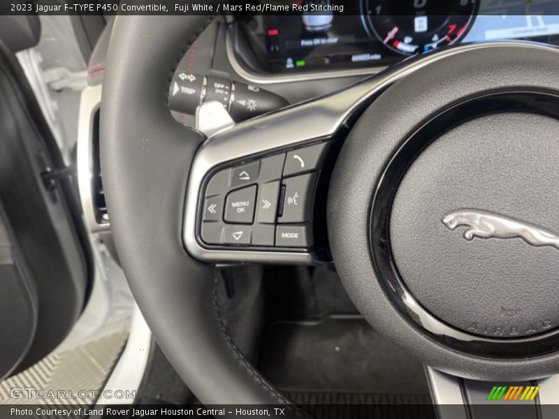  2023 F-TYPE P450 Convertible Steering Wheel