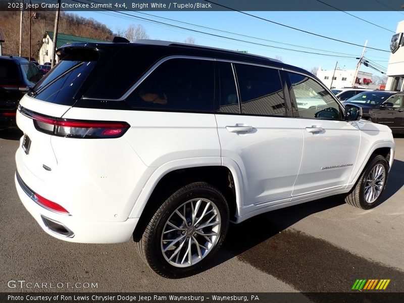 Bright White / Tupelo/Black 2023 Jeep Grand Cherokee Summit 4x4