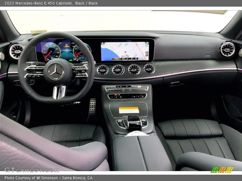 Dashboard of 2023 E 450 Cabriolet