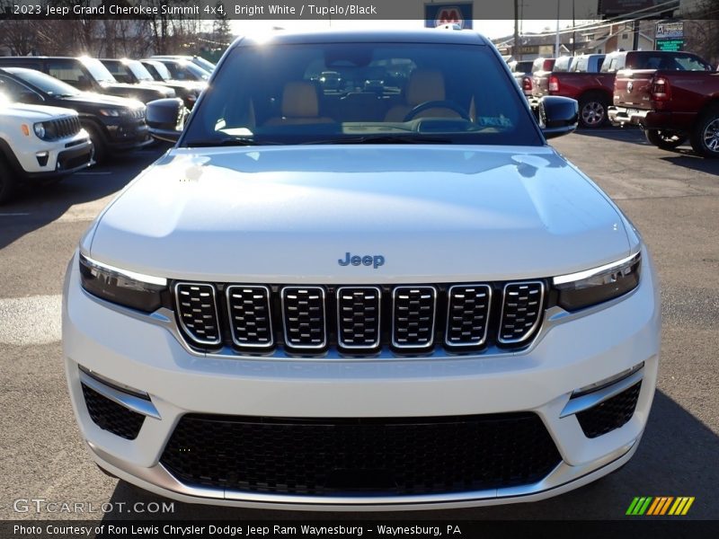 Bright White / Tupelo/Black 2023 Jeep Grand Cherokee Summit 4x4