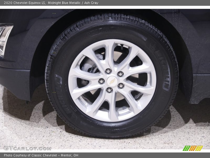 Midnight Blue Metallic / Ash Gray 2020 Chevrolet Equinox LS