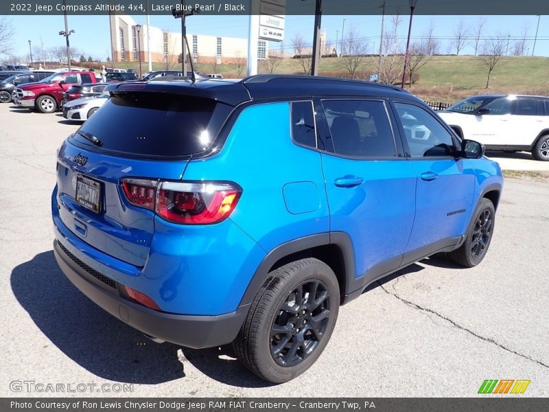 Laser Blue Pearl / Black 2022 Jeep Compass Altitude 4x4