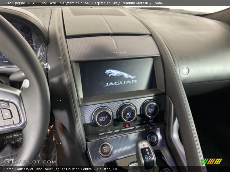 Carpathian Gray Premium Metallic / Ebony 2023 Jaguar F-TYPE P450 AWD R-Dynamic Coupe
