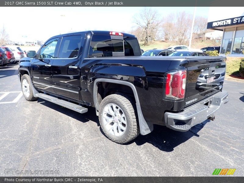 Onyx Black / Jet Black 2017 GMC Sierra 1500 SLT Crew Cab 4WD