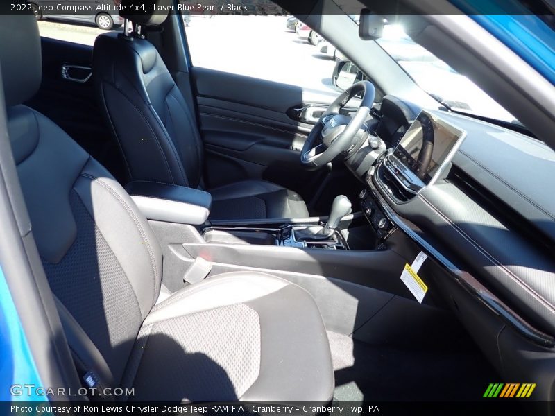 Laser Blue Pearl / Black 2022 Jeep Compass Altitude 4x4