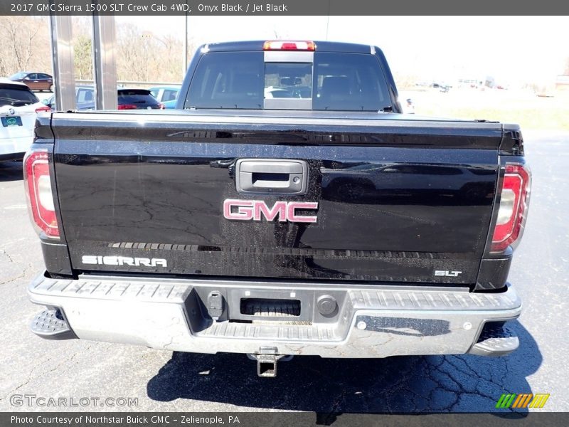 Onyx Black / Jet Black 2017 GMC Sierra 1500 SLT Crew Cab 4WD