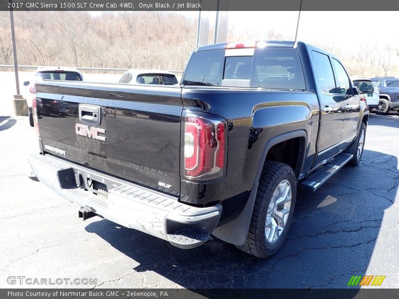 Onyx Black / Jet Black 2017 GMC Sierra 1500 SLT Crew Cab 4WD