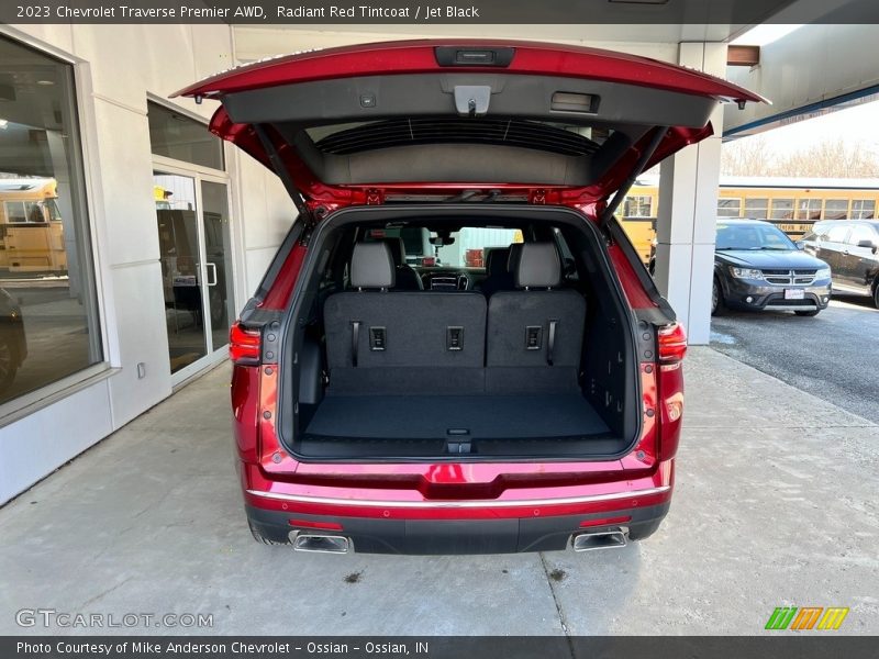 Radiant Red Tintcoat / Jet Black 2023 Chevrolet Traverse Premier AWD