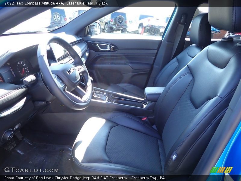 Front Seat of 2022 Compass Altitude 4x4