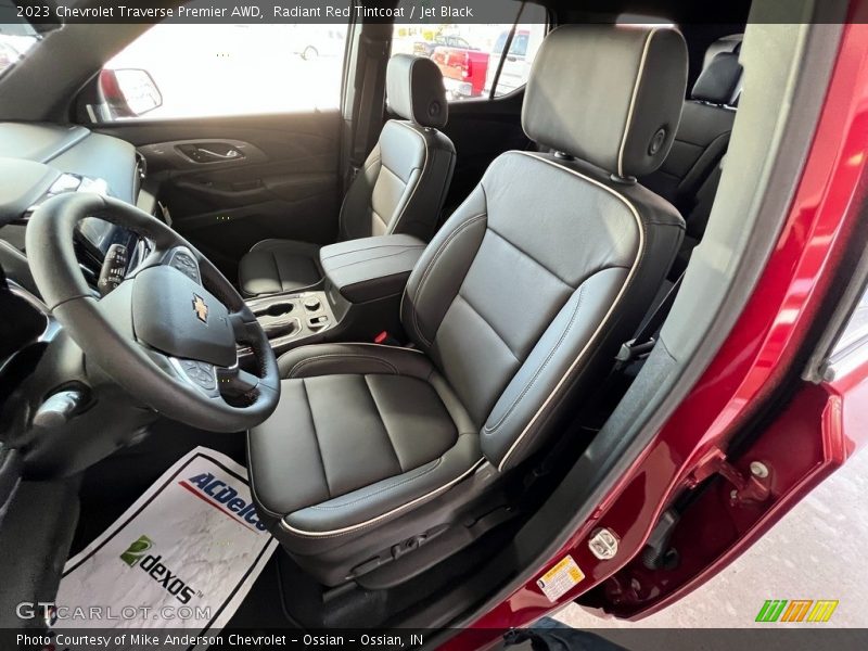Radiant Red Tintcoat / Jet Black 2023 Chevrolet Traverse Premier AWD