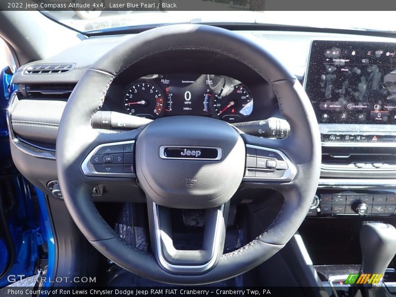Laser Blue Pearl / Black 2022 Jeep Compass Altitude 4x4