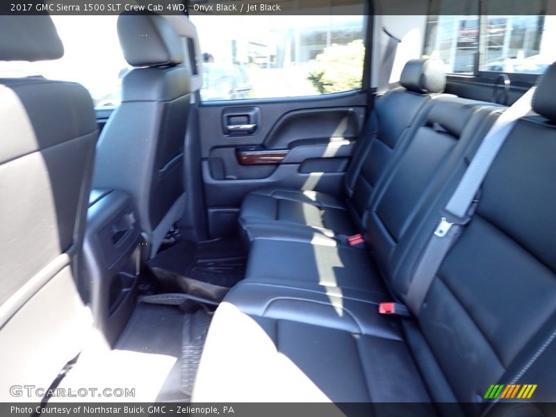Onyx Black / Jet Black 2017 GMC Sierra 1500 SLT Crew Cab 4WD
