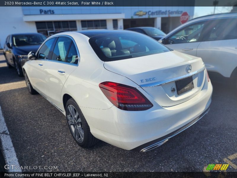Polar White / Black 2020 Mercedes-Benz C 300 4Matic Sedan